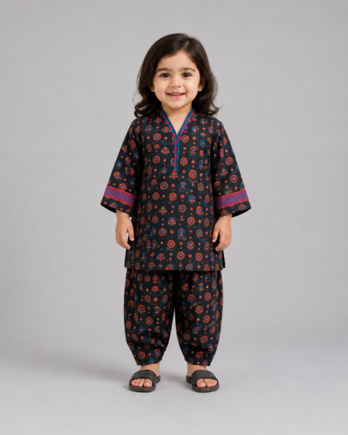 2 Piece - Printed Lawn Suit