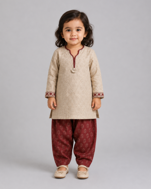 2 Piece - Printed Suit