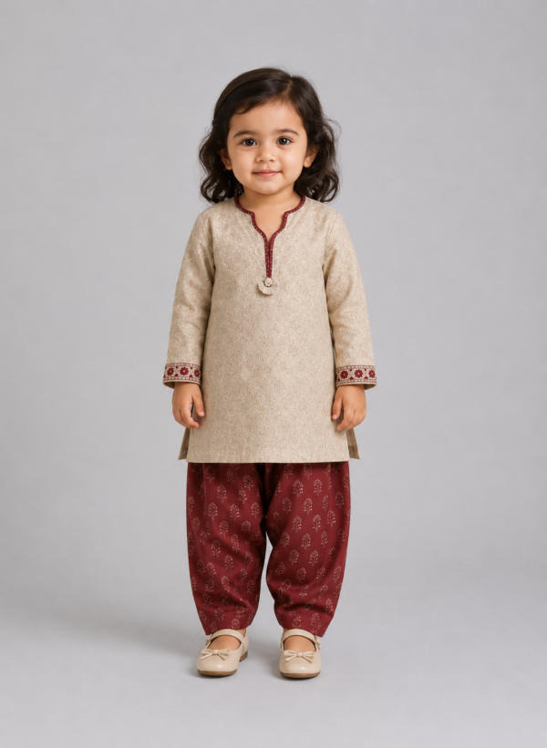 2 Piece - Printed Suit