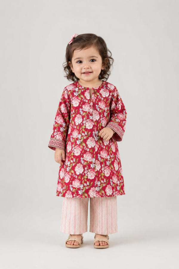 2 Piece - Printed Suit