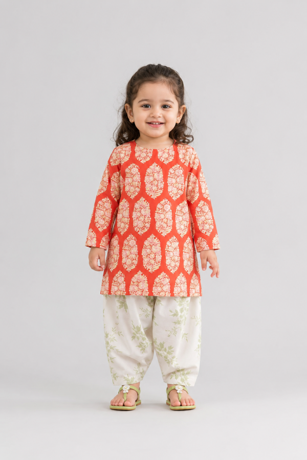 2 Piece - Printed Suit