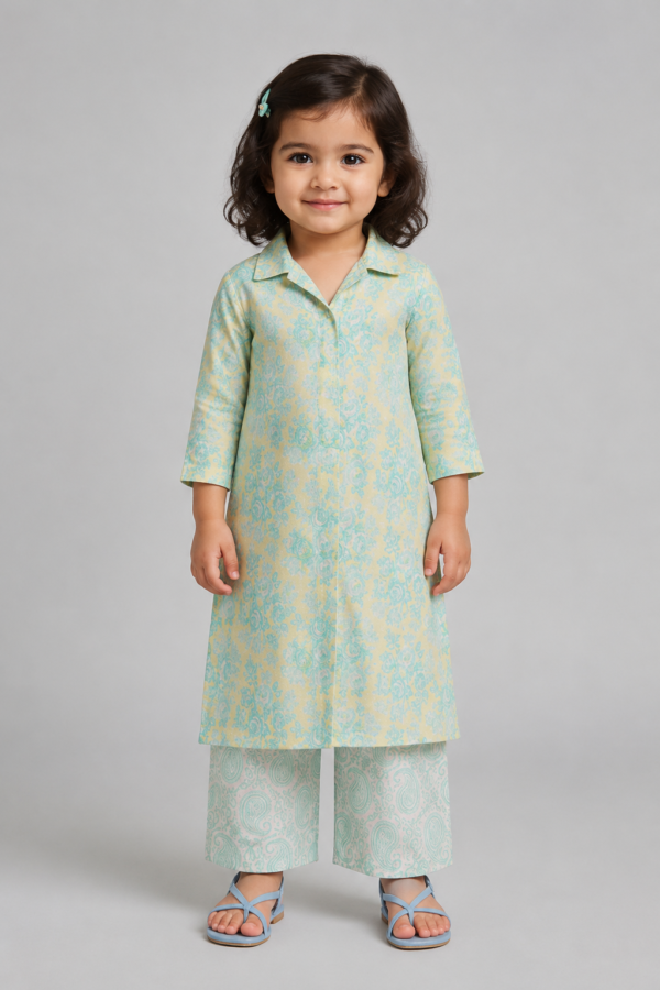 2 Piece - Printed Suit