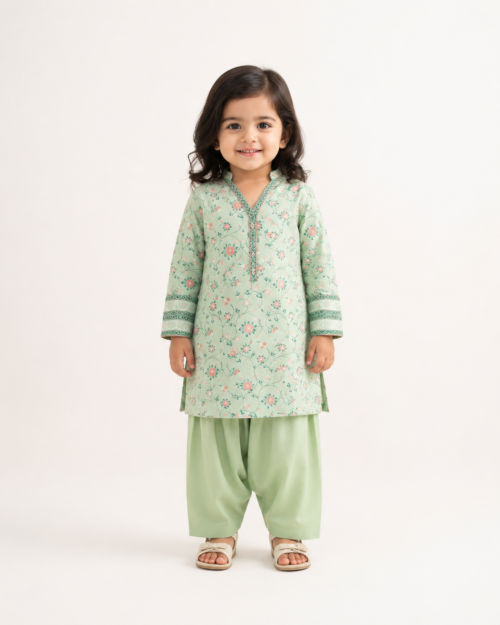 2 Piece - Embroidered Lawn Suit