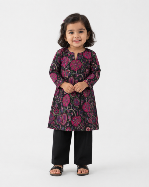 2 Piece - Printed Suit