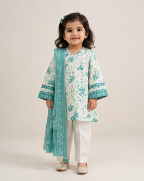 2 Piece - Printed Lawn Suit