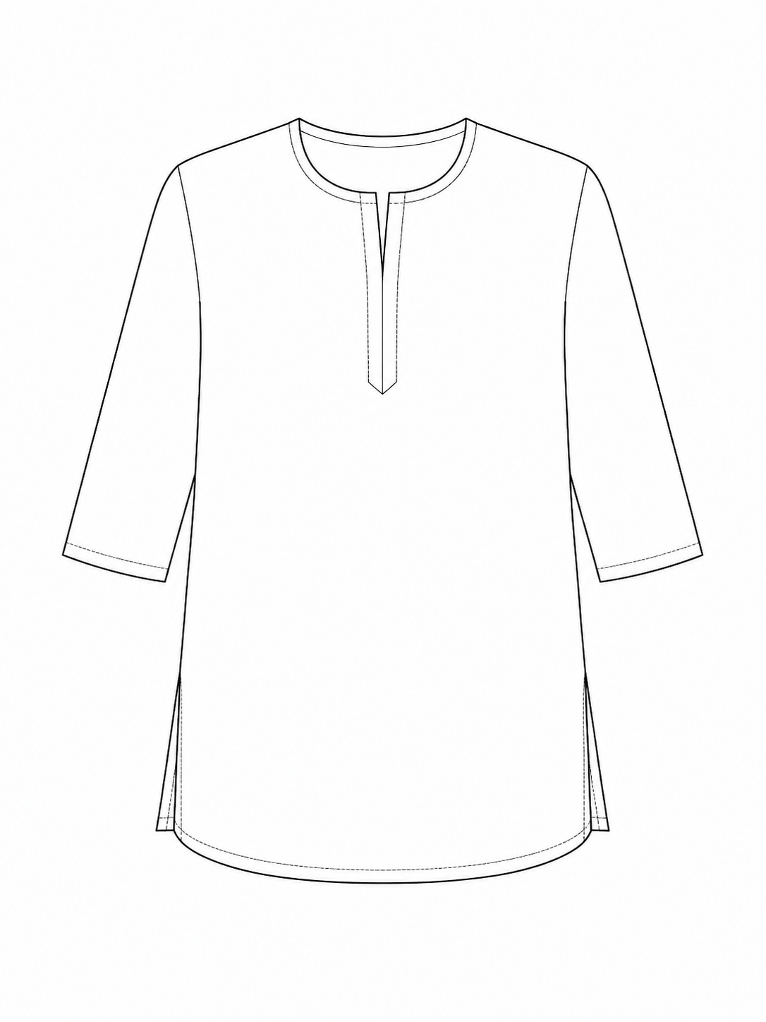 3/4 Sleeves