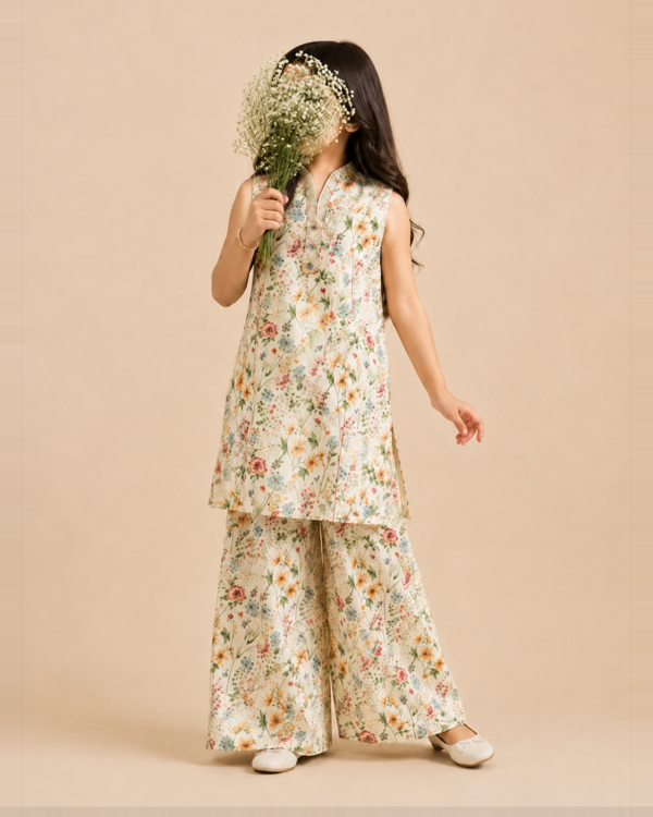 LILI-A84-no-lace 2 Piece - Printed Lawn Suit