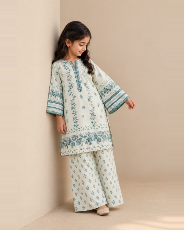 2 Piece - Printed Lawn Suit