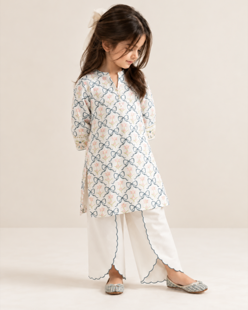 LILI-A140-no-lace 2 Piece - Printed Lawn Suit