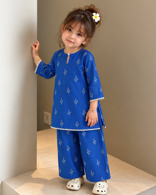 LILI-A141 Cityscape base 2 Piece - Printed Lawn Suit
