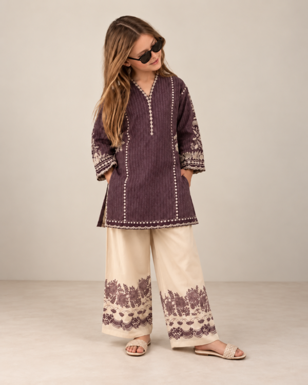 2 Piece – Printed Suit