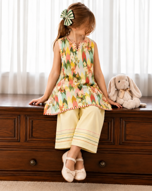 2 Piece – Printed Suit