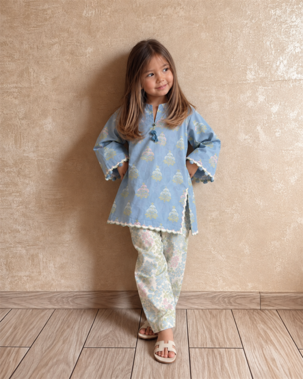 2 Piece - Printed Suit