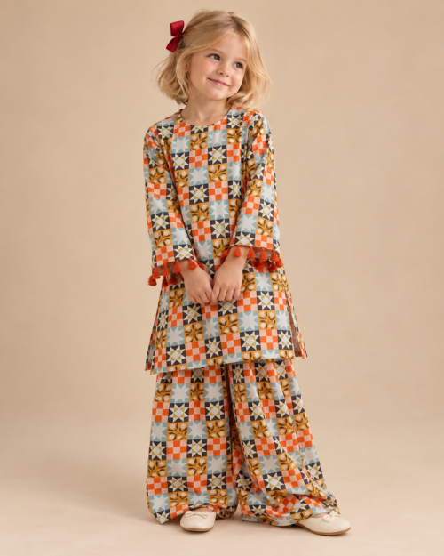 LILI-A142-base-v2 2 Piece - Printed Lawn Suit