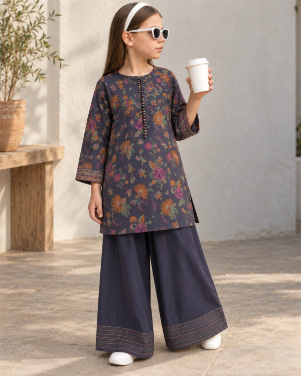 2 Piece – Printed Lawn Suit