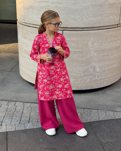 2 Piece – Printed Lawn Suit