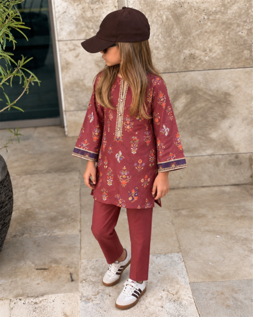 2 Piece – Printed Lawn Suit
