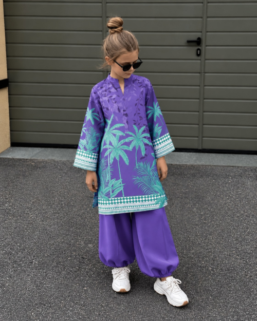 2 Piece – Printed Suit