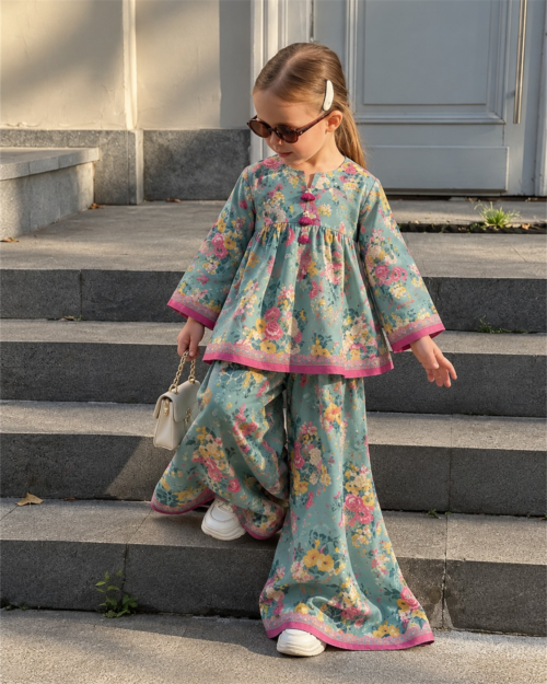 2 Piece – Printed Suit