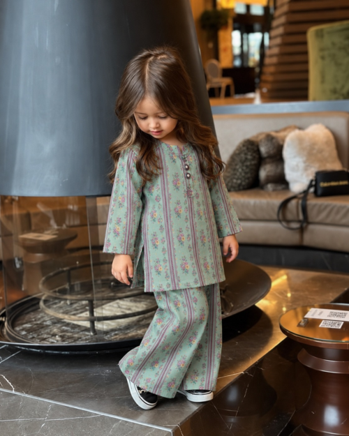 2 Piece – Printed Suit