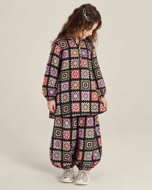 2 Piece – Printed Suit