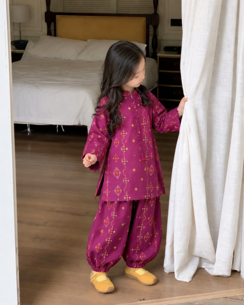 2 Piece – Printed Suit