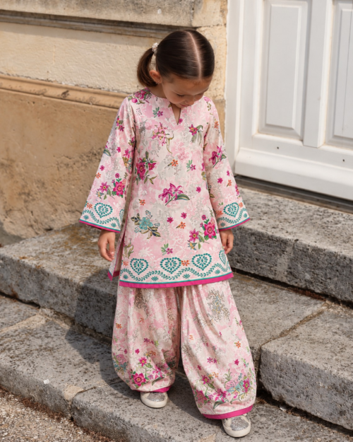 2 Piece – Printed Lawn Suit
