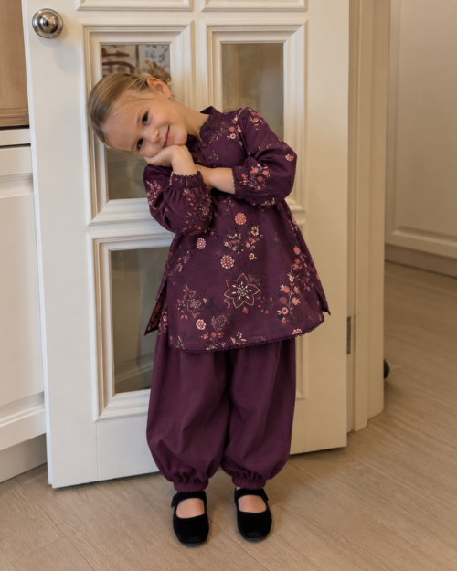 2 Piece – Printed Suit