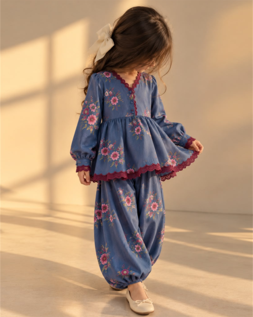 2 Piece – Printed Suit