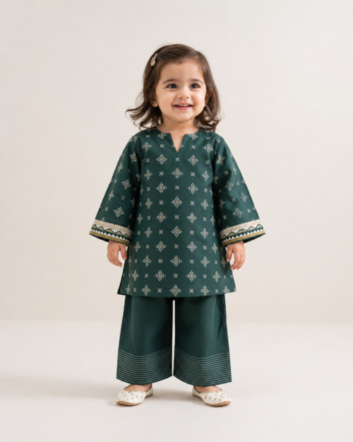 2 Piece - Printed Lawn Suit